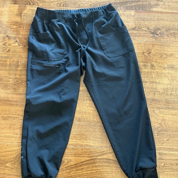 Heart love brand black lounge pants size large petite - Picture 2 of 6